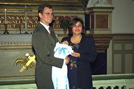 Alariks baptism, 19 Oct 1997